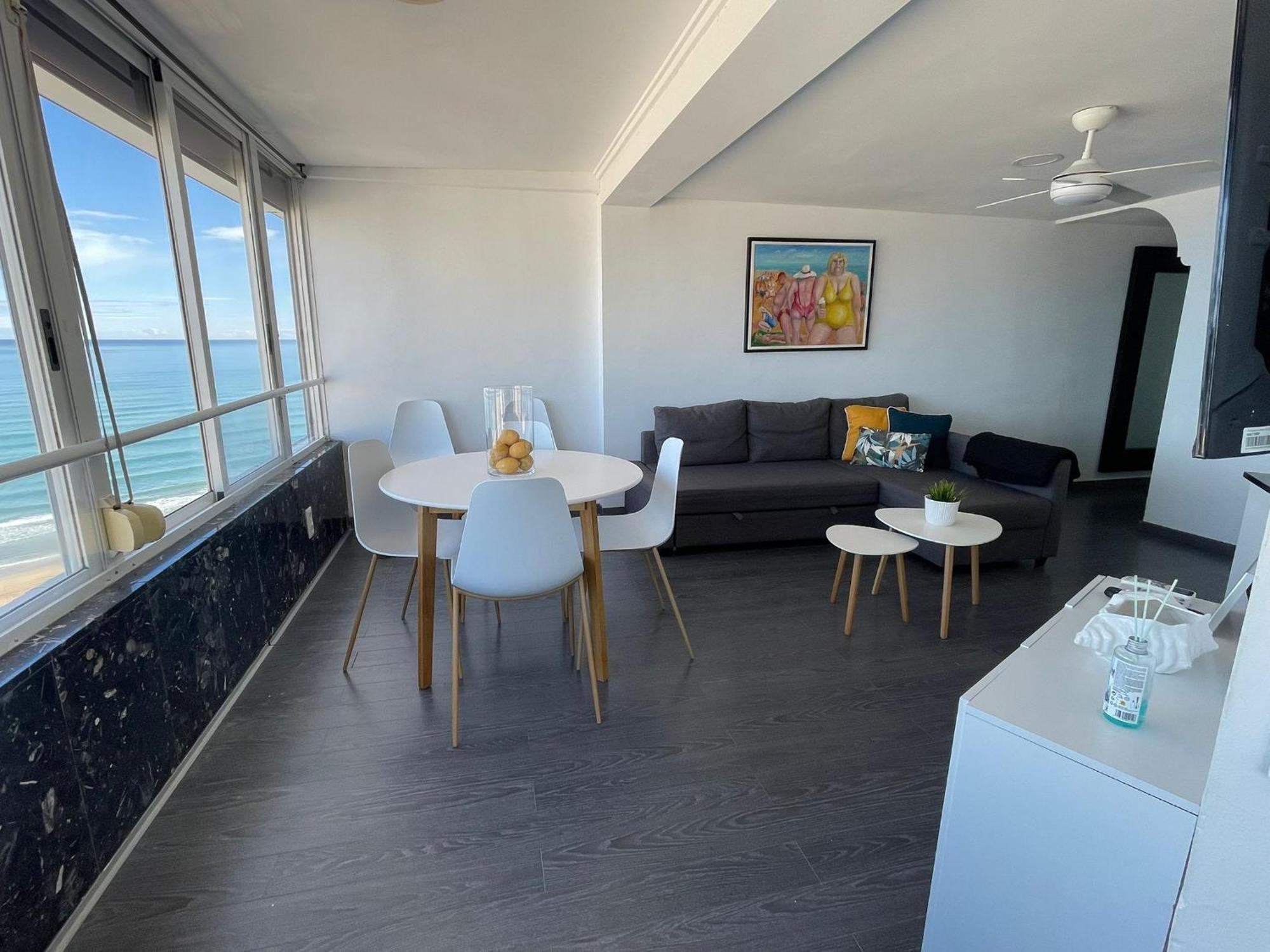 Apartamento Bonaire-Primera Linea Playa Playa de Gandia Εξωτερικό φωτογραφία